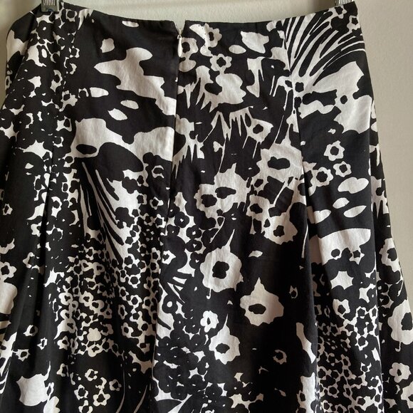 Talbots Black & White Size 10 Skirt - Picture 10 of 14